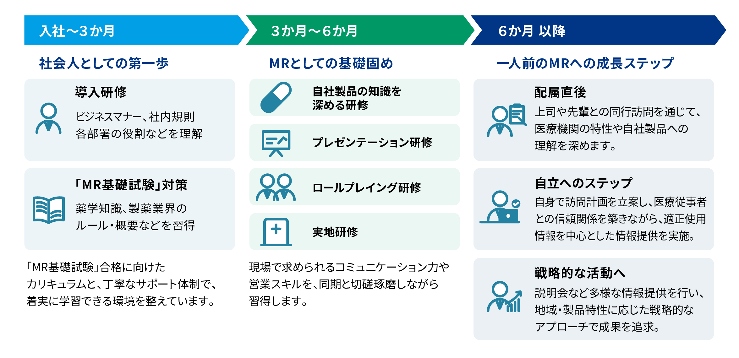 MR職のロードマップ